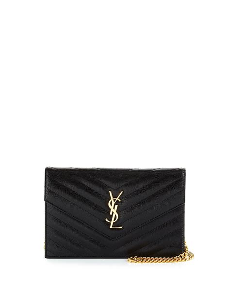 ysl chevron wallet on chain|ysl wallet on chain review.